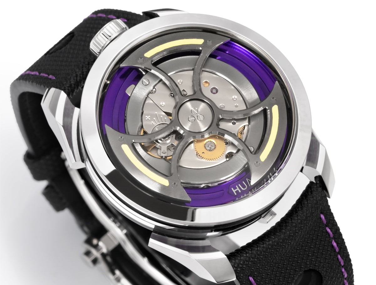 HUASUO 42mm Pioneer Series Open Work Automatic Mechanical Watch Huasuo Watch Store