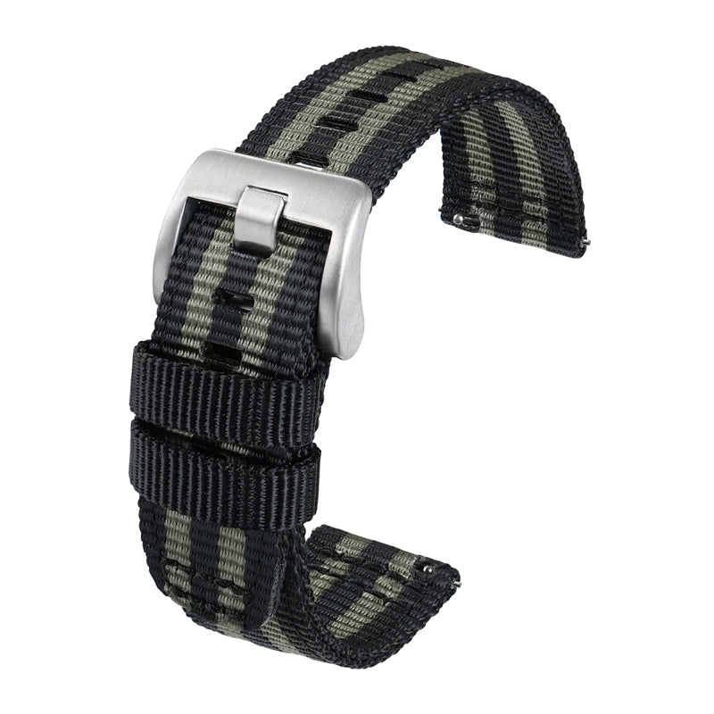Tactical Nylon Watch strap Band Strap 20mm/22mm San Martin Watch