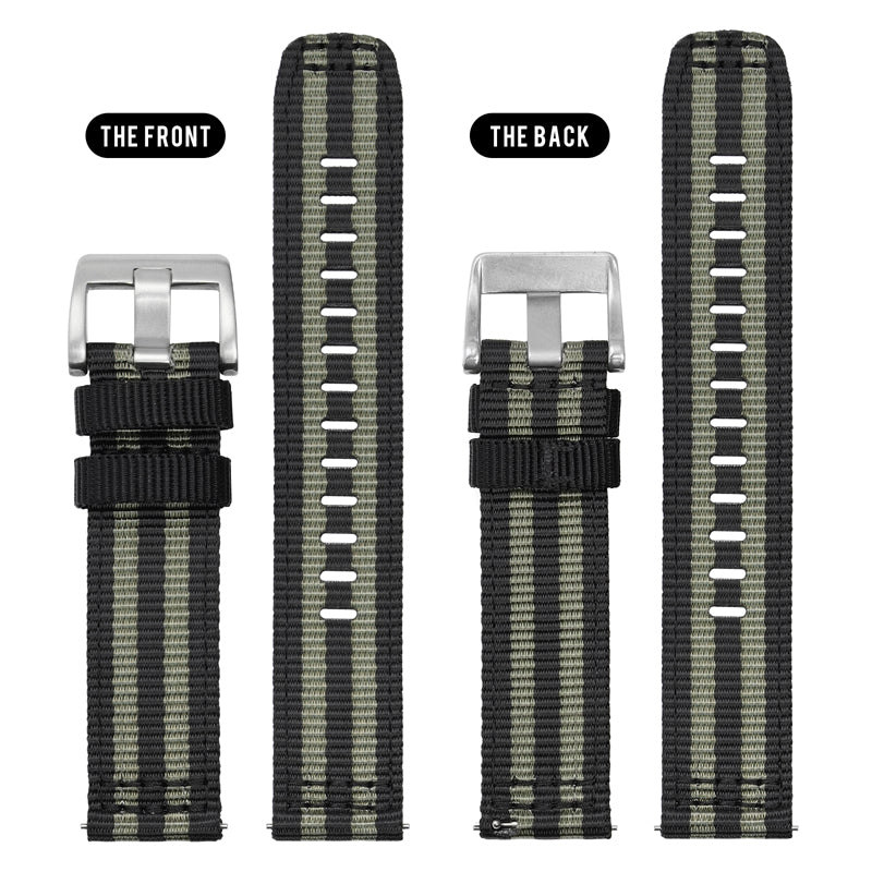 Tactical Nylon Watch strap Band Strap 20mm/22mm San Martin Watch