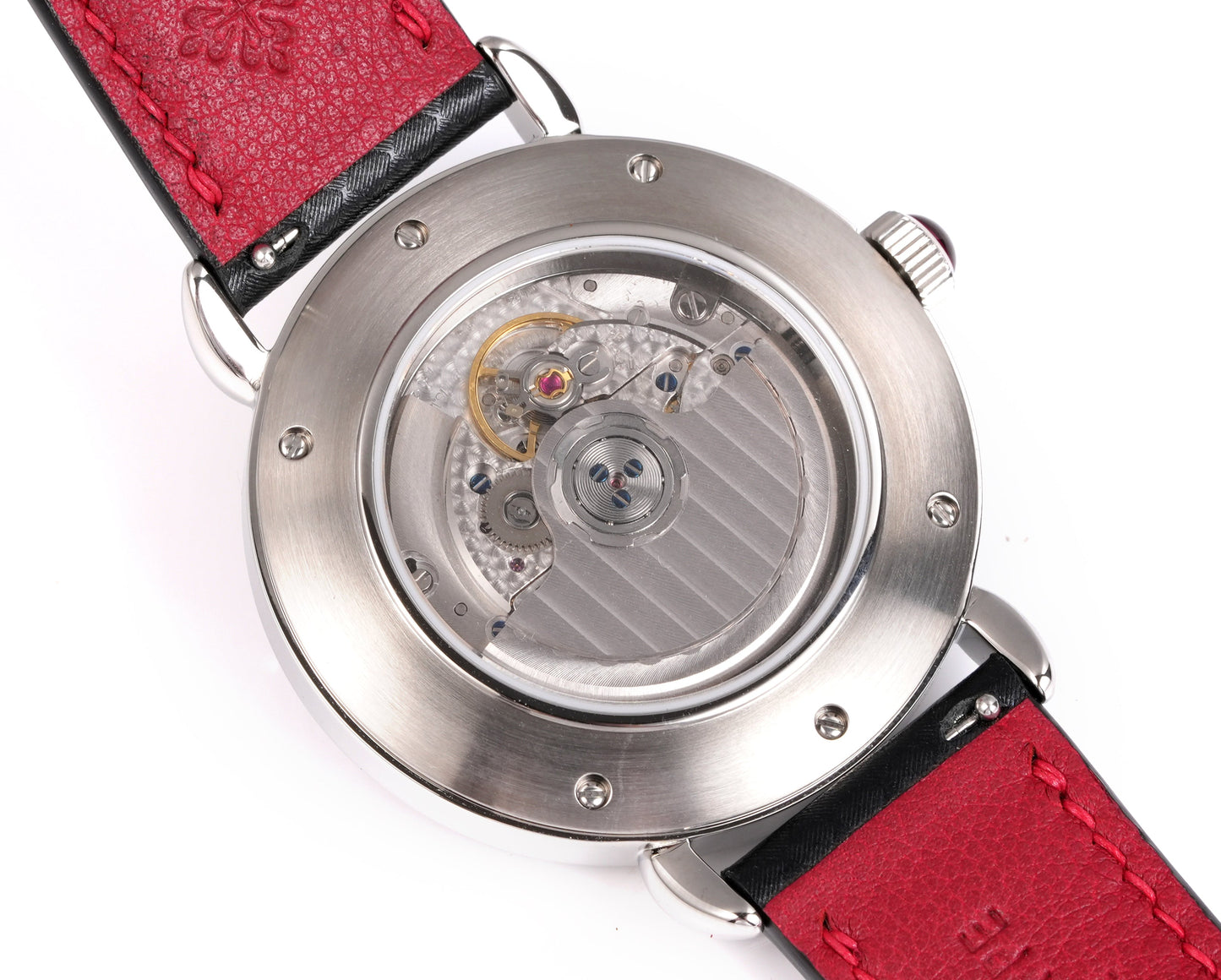 HUASUO 41mm Luxury Natural Purple Lazurite Dail Watches H2487 Huasuo Watch Store