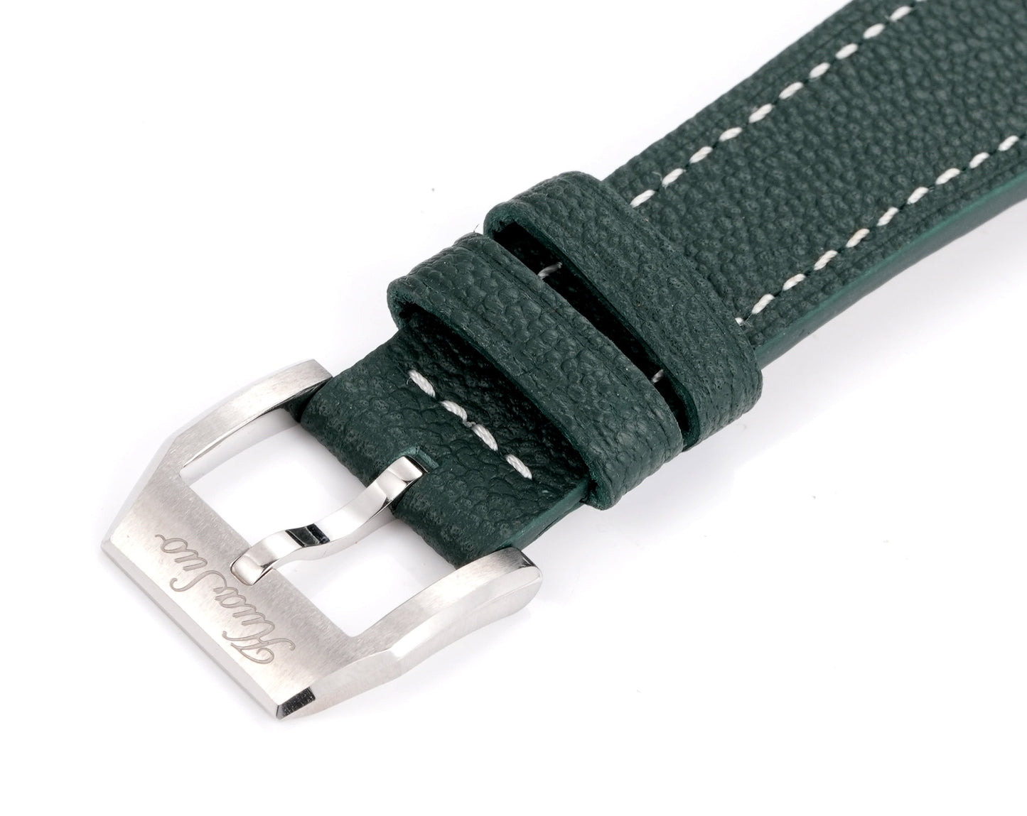 HUASUO 38mm Natural Malachite Men's Mechanical Watch Huasuo Watch Store