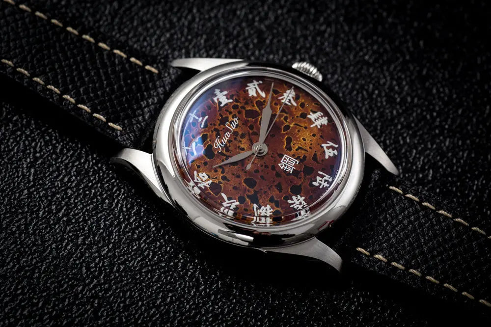 HuaSuo 38mm Lacquered Dial PT5000 Automatic Watch Huasuo Watch Store