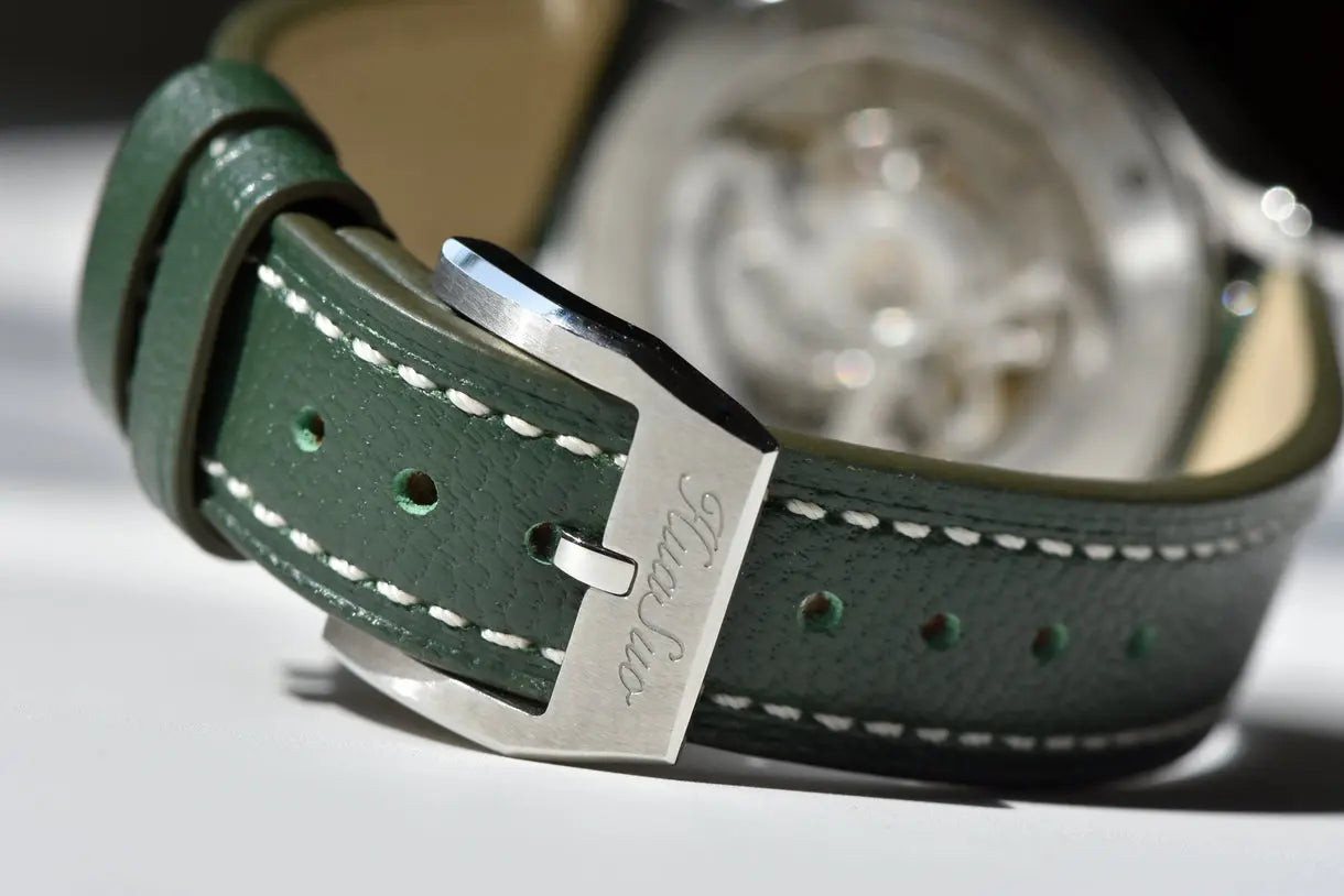 HuaSuo 38mm Lacquered Dial PT5000 Automatic Watch Huasuo Watch Store