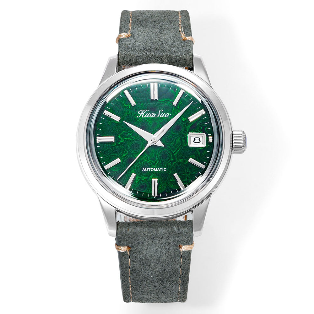 HUASUO 39mm NH35 Men's Handmade Lacquer Dial Watches Huasuo Watch Store