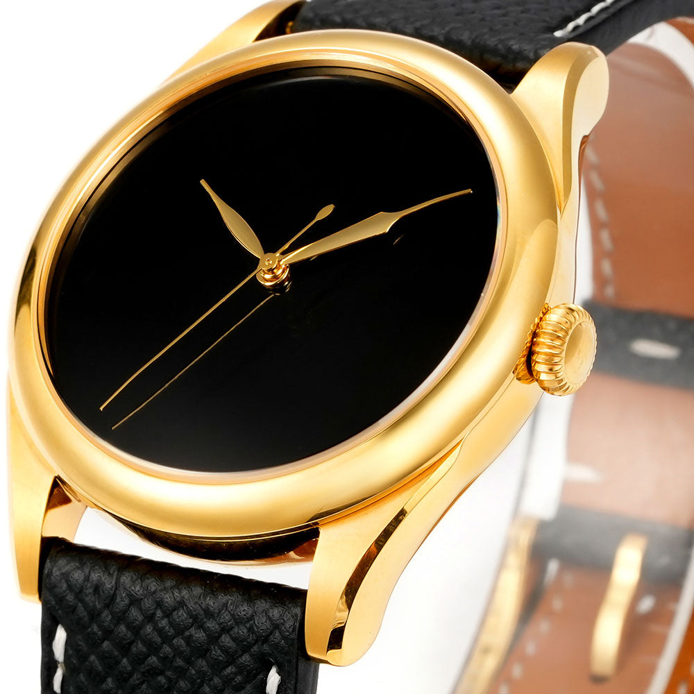 HUASUO 38mm Lacquer Men's Handmade Dial Watches Huasuo Watch Store