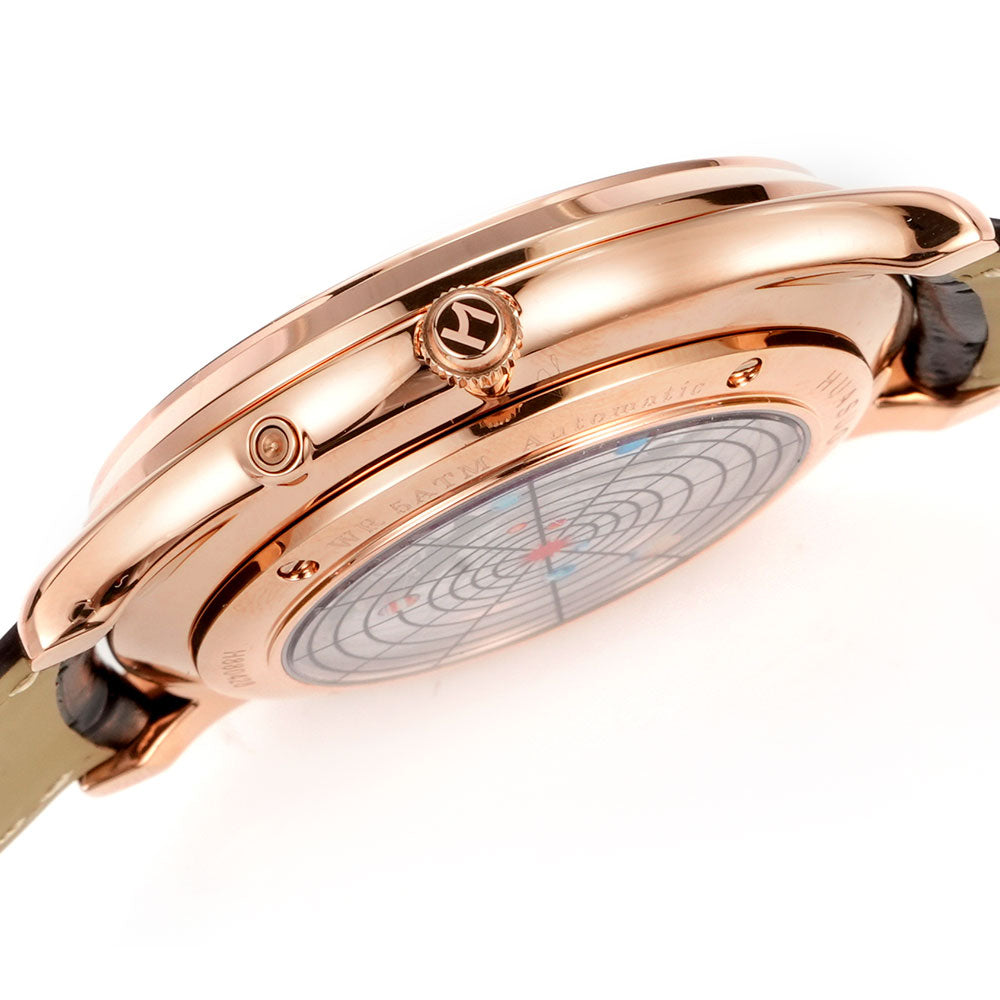 HUASUO 39mm Luxury Aventurine Moon Phase Men's Watches Huasuo Watch Store