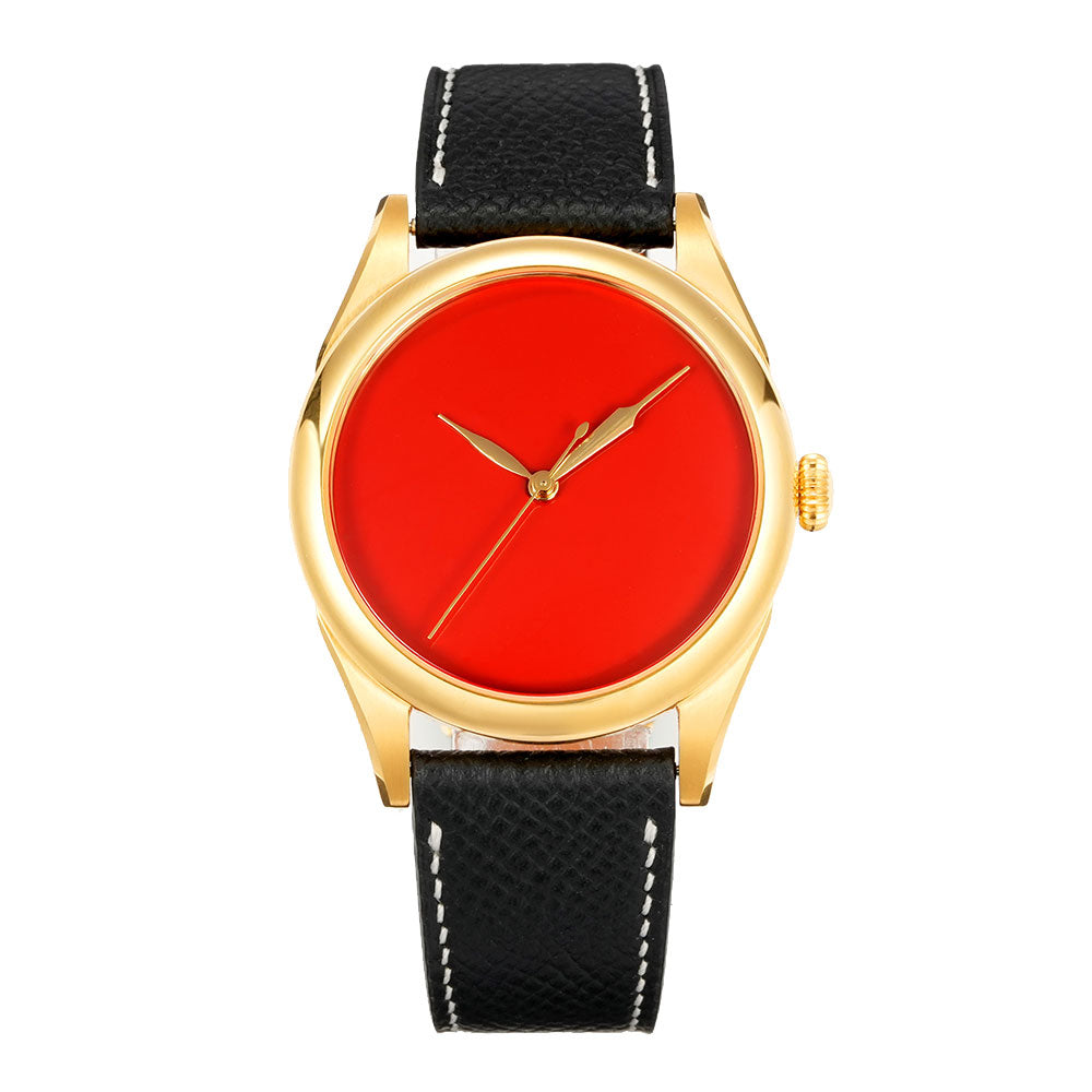 HUASUO 38mm Lacquer Men's Handmade Dial Watches Huasuo Watch Store