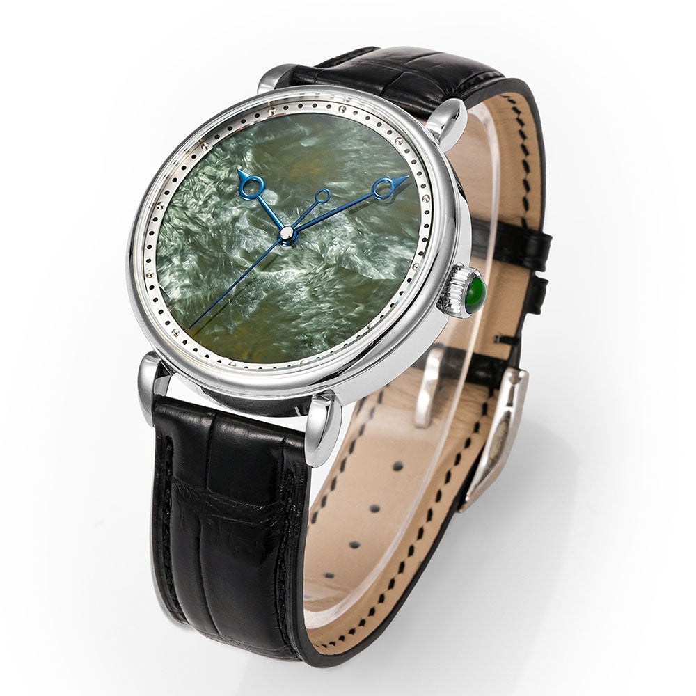 HUASUO Watches 41mm Seagull 2892 Luxury Red Agate Dial Automatic Watches Huasuo Watch Store