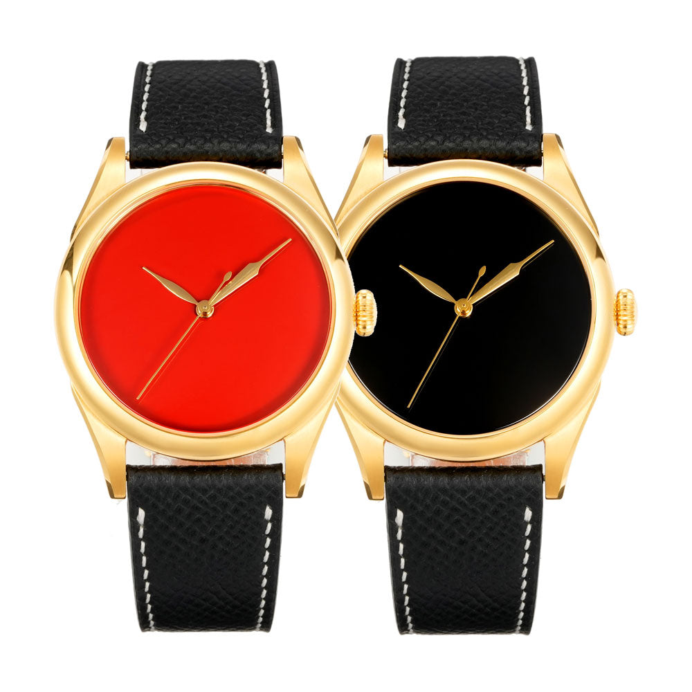 HUASUO 38mm Lacquer Men's Handmade Dial Watches Huasuo Watch Store
