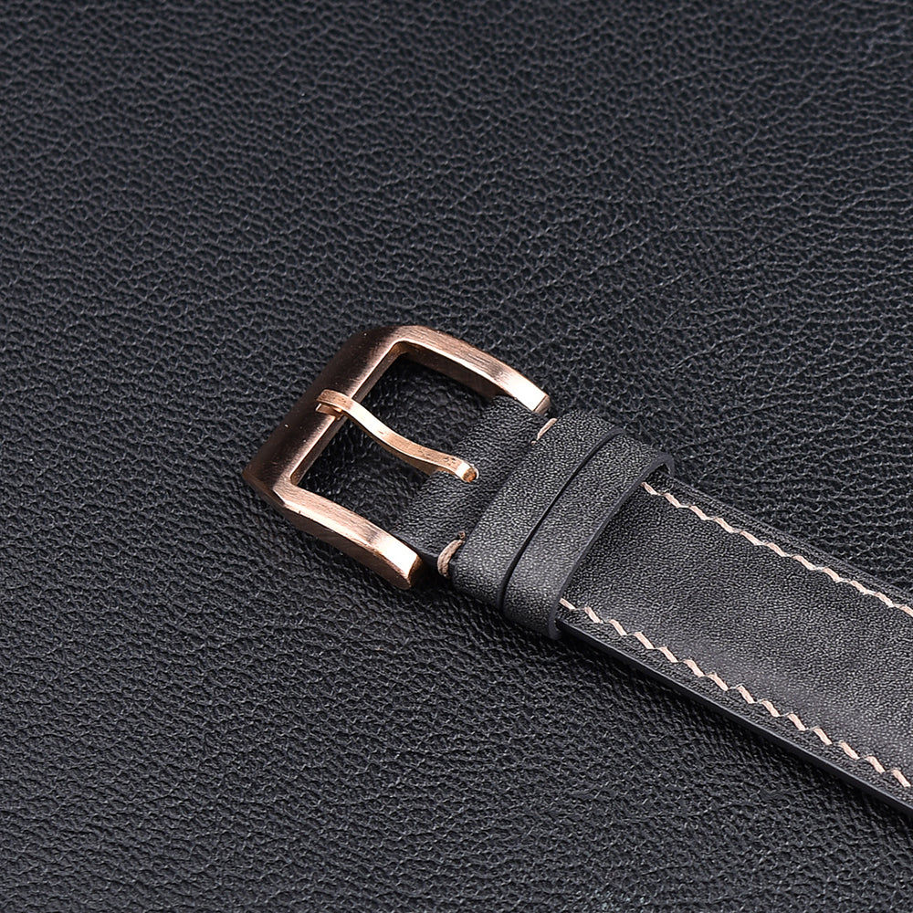 HUASUO 38mm Luxury Bronze Lacquerware Dail Pilot Watch Huasuo Watch Store