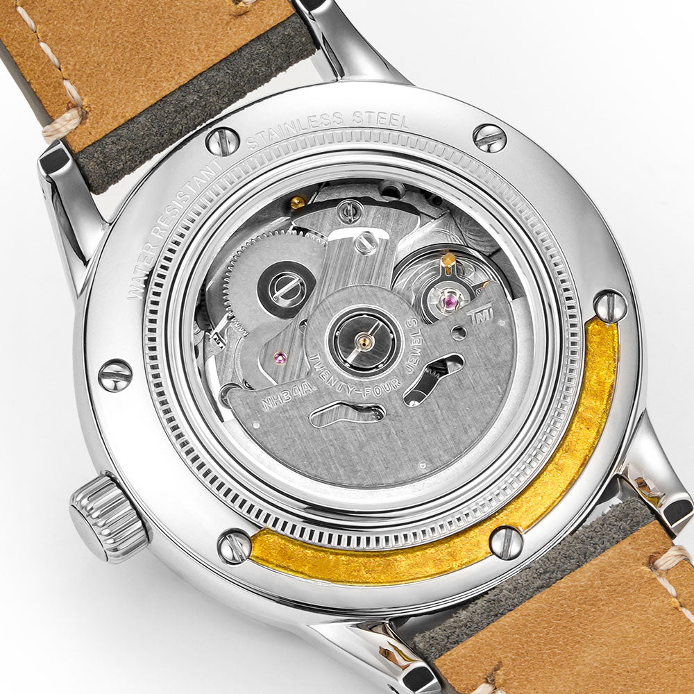 HUASUO 39mm NH34 GMT Automatic Mechanical Watches Huasuo Watch Store