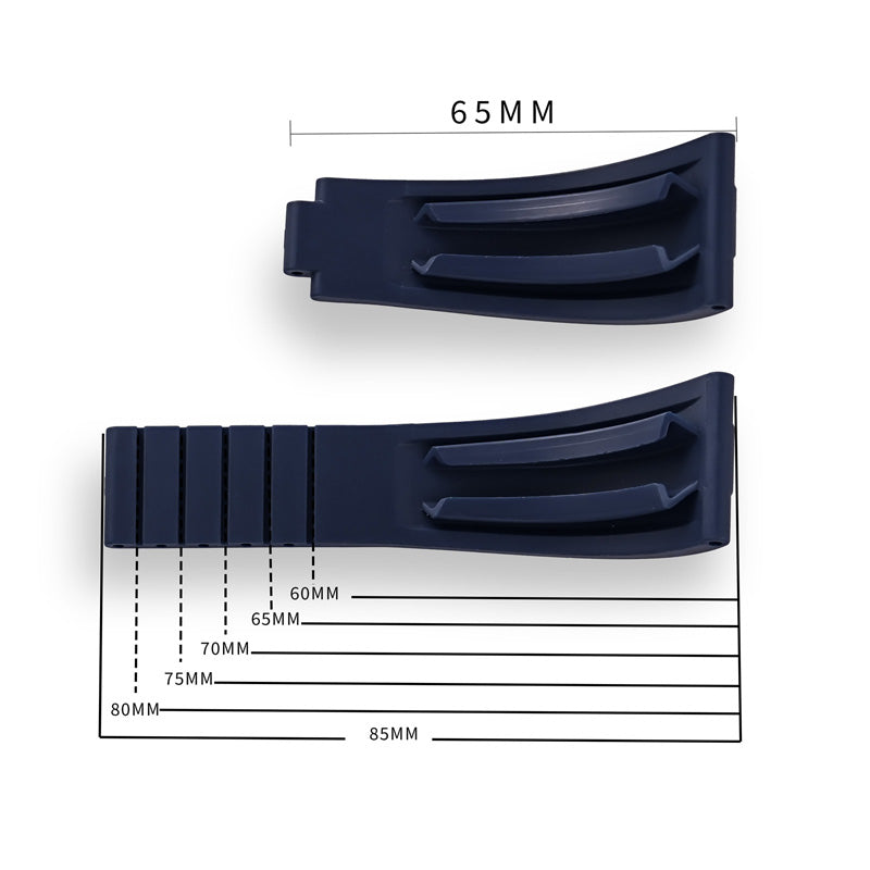 Cut-to-Size CTS TPU Rubber Watch Strap San Martin Watch