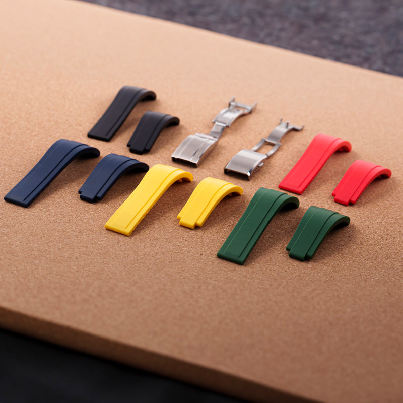 Cut-to-Size CTS TPU Rubber Watch Strap San Martin Watch