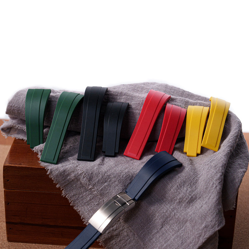 Cut-to-Size CTS TPU Rubber Watch Strap San Martin Watch