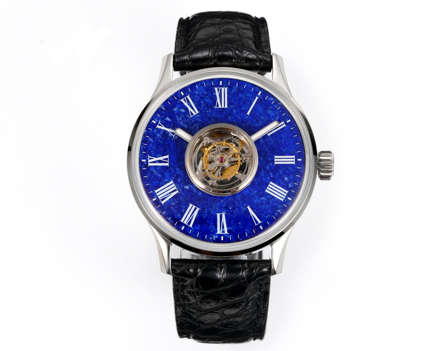 HUASUO 40mm Gemstone Dial Men Watches H9028 Huasuo Watch Store