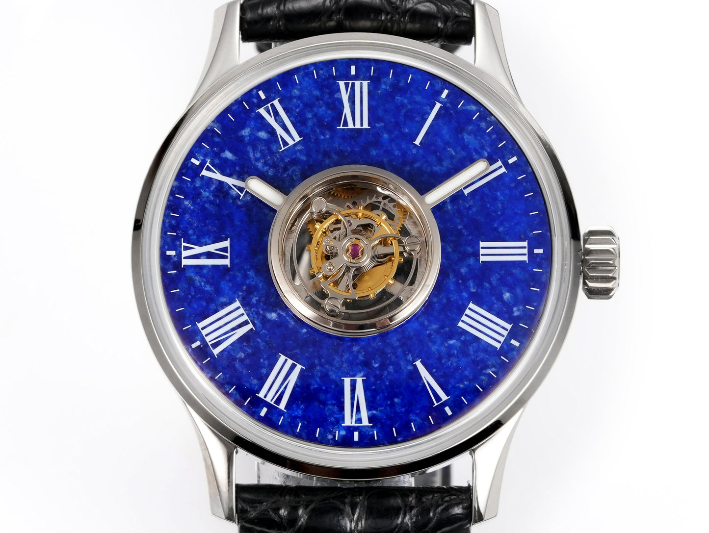 HUASUO 40mm Gemstone Dial Men Watches H9028 Huasuo Watch Store