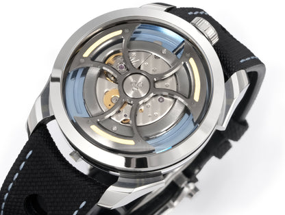 HUASUO 42mm Pioneer Series Open Work Automatic Mechanical Watch Huasuo Watch Store