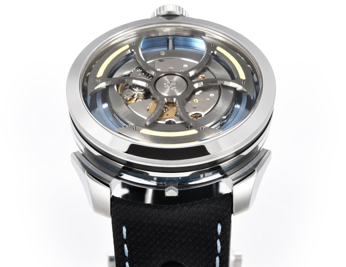 HUASUO 42mm Pioneer Series Open Work Automatic Mechanical Watch Huasuo Watch Store