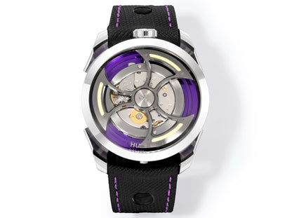 HUASUO 42mm Pioneer Series Open Work Automatic Mechanical Watch Huasuo Watch Store