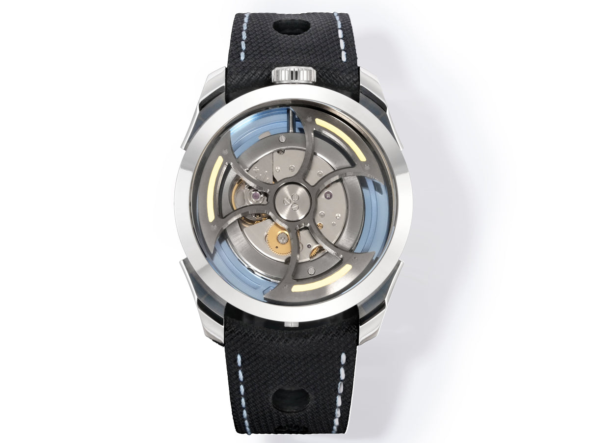 HUASUO 42mm Pioneer Series Open Work Automatic Mechanical Watch Huasuo Watch Store