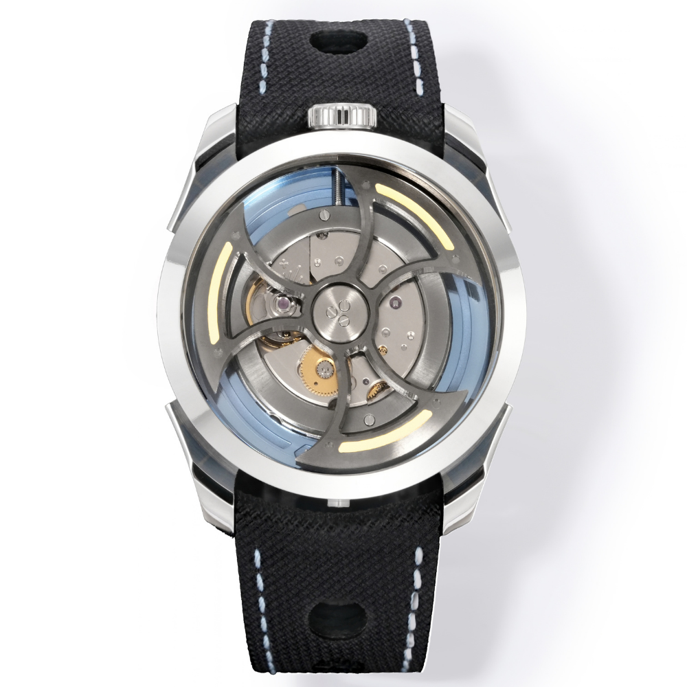 HUASUO 42mm Pioneer Series Open Work Automatic Mechanical Watch Huasuo Watch Store
