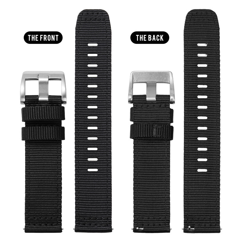 Tactical Nylon Watch strap Band Strap 20mm/22mm San Martin Watch