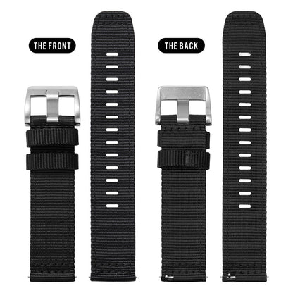 Tactical Nylon Watch strap Band Strap 20mm/22mm San Martin Watch