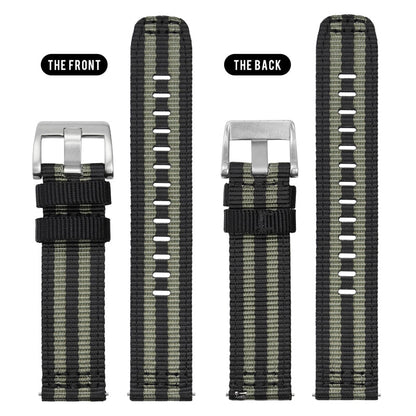 Tactical Nylon Watch strap Band Strap 20mm/22mm San Martin Watch