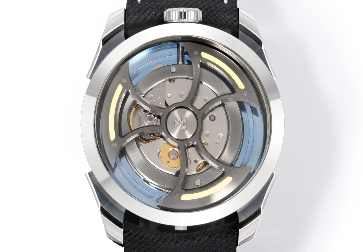 HUASUO 42mm Pioneer Series Open Work Automatic Mechanical Watch Huasuo Watch Store