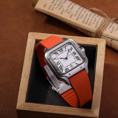 Cut-to-Size CTS FKM Rubber Watch Strap San Martin Watch