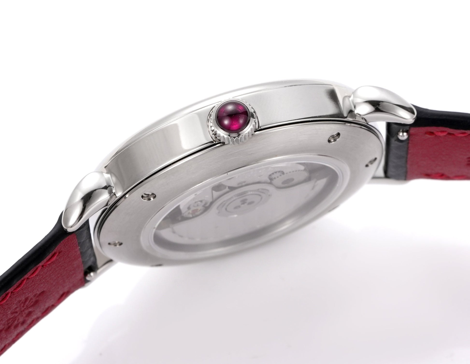 HUASUO 41mm Luxury Natural  Purple Lazurite Dail Watches H2487 Huasuo Watch Store