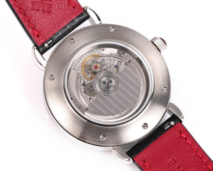 HUASUO 41mm Luxury Natural  Purple Lazurite Dail Watches H2487 Huasuo Watch Store
