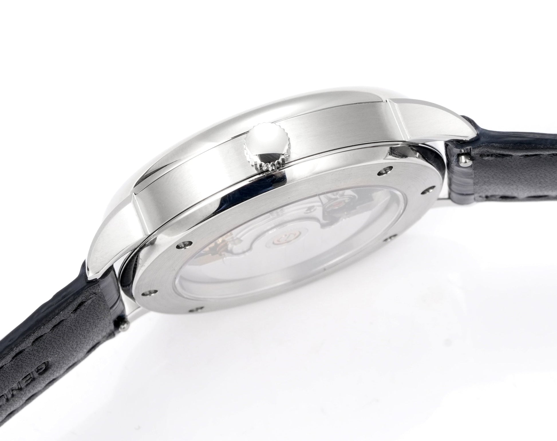 HUASUO 38mmStarry Blue Sandstone Mechanical Men Watch Huasuo Watch Store