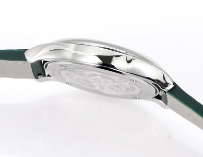 HUASUO 38mm Natural Malachite Men's Mechanical Watch Huasuo Watch Store