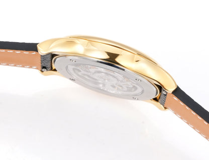 HUASUO 38mm Luxury Dress Lapis Lazuli Mechanical Men Watch huasuowatch