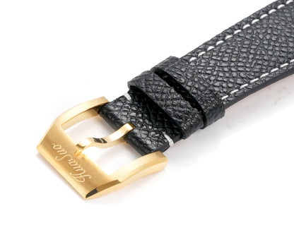 HUASUO 38mm Luxury Dress Lapis Lazuli Mechanical Men Watch huasuowatch