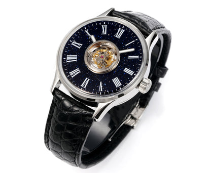 HUASUO 40mm Gemstone Dial Men Watches H9028 Huasuo Watch Store