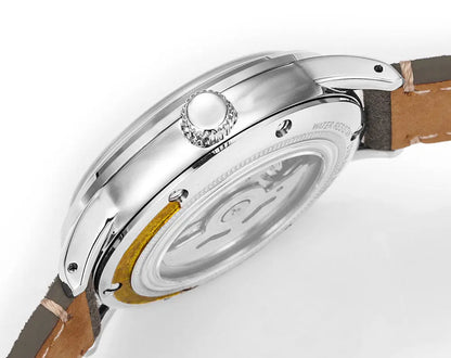 HUASUO 39mm Luxury Handmade Lacquer Dial GMT Men's Watch Huasuo Watch Store