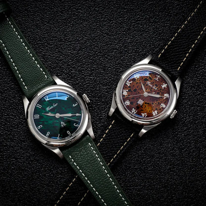 HuaSuo 38mm Lacquered Dial PT5000 Automatic Watch Huasuo Watch Store
