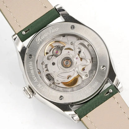 HuaSuo 38mm Luxury Handmade Lacquer Dial Men's Watch Huasuo Watch Store