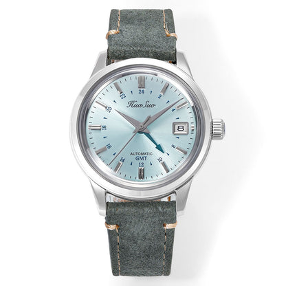HUASUO 39mm NH34 GMT Automatic Mechanical Watches Huasuo Watch Store