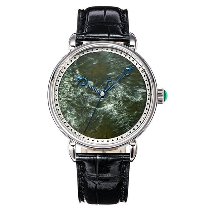 HUASUO Watches 41mm Seagull 2892 Luxury Red Agate Dial Automatic Watches Huasuo Watch Store