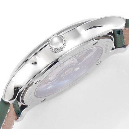 HUASUO 38mm Heritage Lacquer Mop Starry Sky Dial Men's Mechanical Watch Huasuo Watch Store