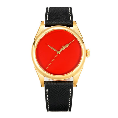 HUASUO 38mm Lacquer Men's Handmade Dial Watches Huasuo Watch Store
