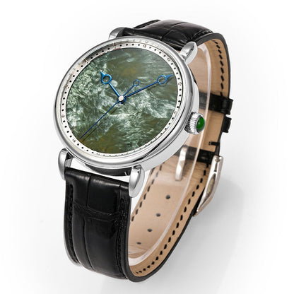 HUASUO Watches 41mm Seagull 2892 Luxury Red Agate Dial Automatic Watches Huasuo Watch Store