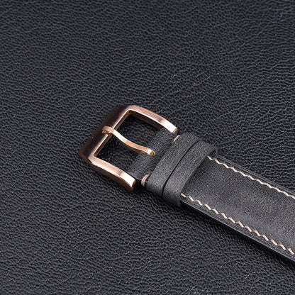 HUASUO 38mm Luxury Bronze Lacquerware Dail Pilot Watch Huasuo Watch Store