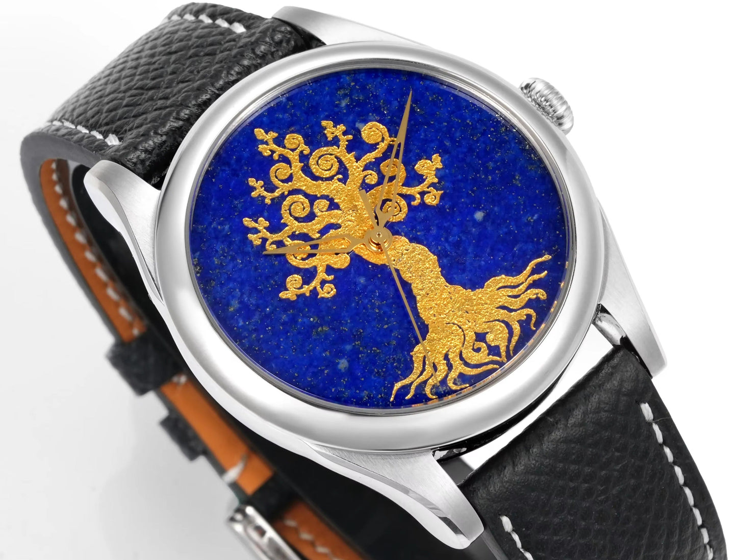HUASUO 38mm PT5000 Egyptian Secret Pattern Automatic Mens Watch Huasuo Watch Store