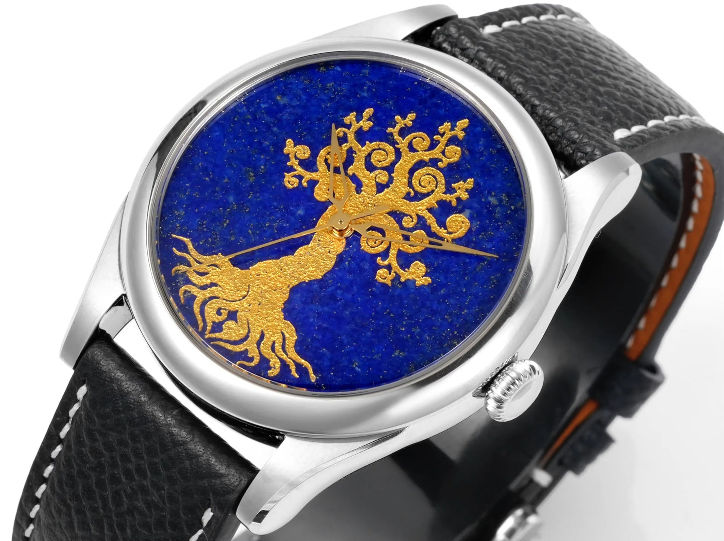 HUASUO 38mm PT5000 Egyptian Secret Pattern Automatic Mens Watch Huasuo Watch Store